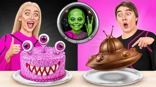 Челлендж с Едой «Розовое или Черное» | Смешные Челленджи с Едой с Multi DO Challenge