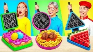Кулинарный Челлендж Я против Бабушки Кулинарная битва с Секретными Гаджетами