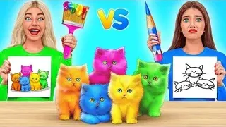 Кто Лучше Нарисует Предмет, Получит Его | Смешные Челленджи от Multi DO Challenge